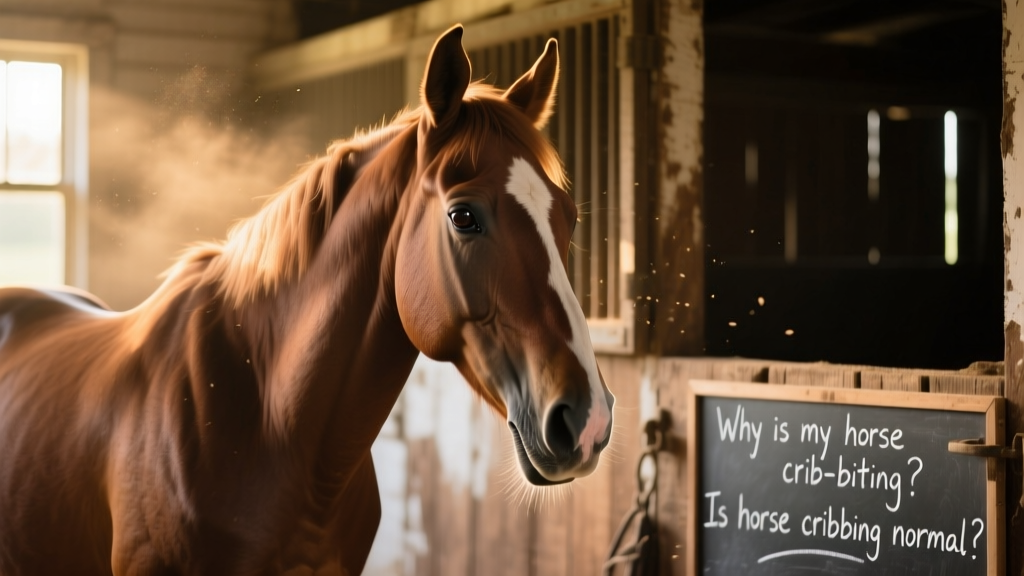 Why Is My Horse Crib-Biting? Is Horse Cribbing Normal?