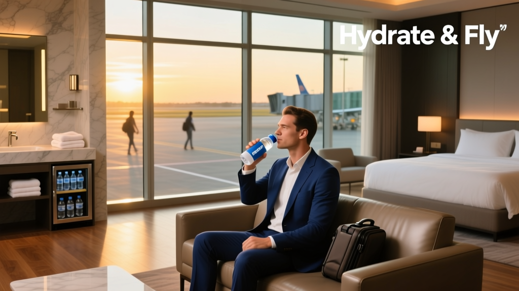 Properly Hydrate On Long Flights: Science-Backed Strategies for Air Travel Wellness