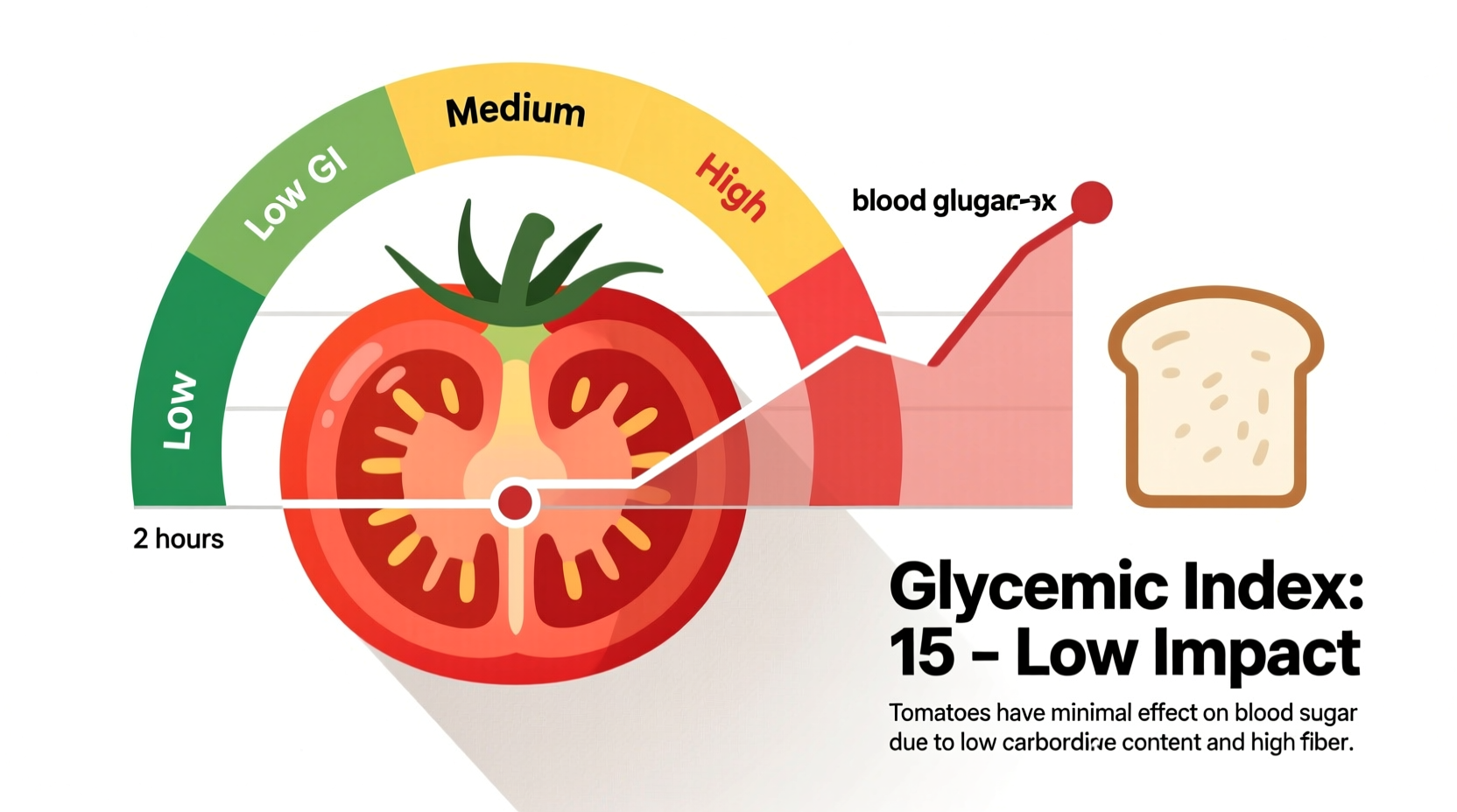 tomato glycemic index and blood sugar impact