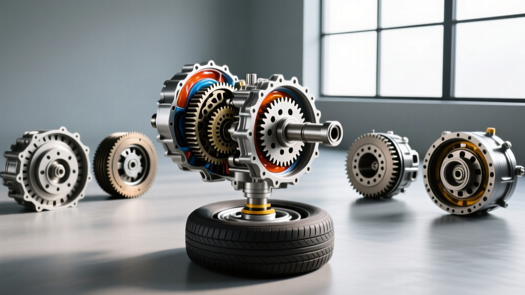 How Is Gear Ratio Calculated Using the Tire Spin Method?