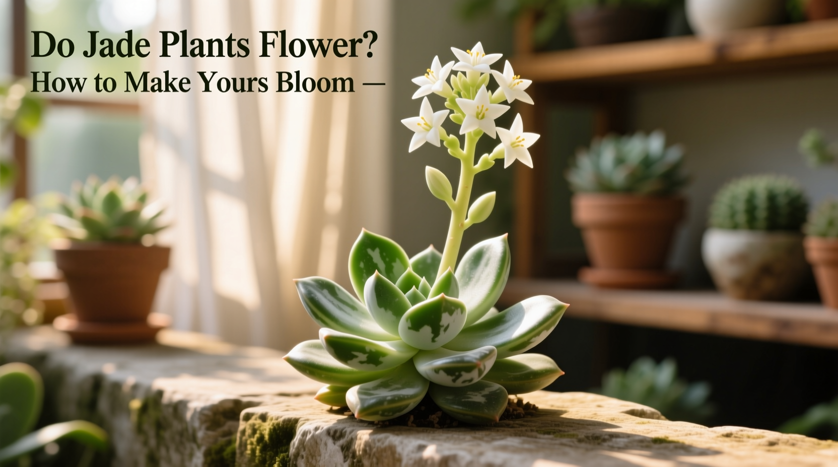 Make Jade Plants Flower: 5 Tips | TheHomeSprouts