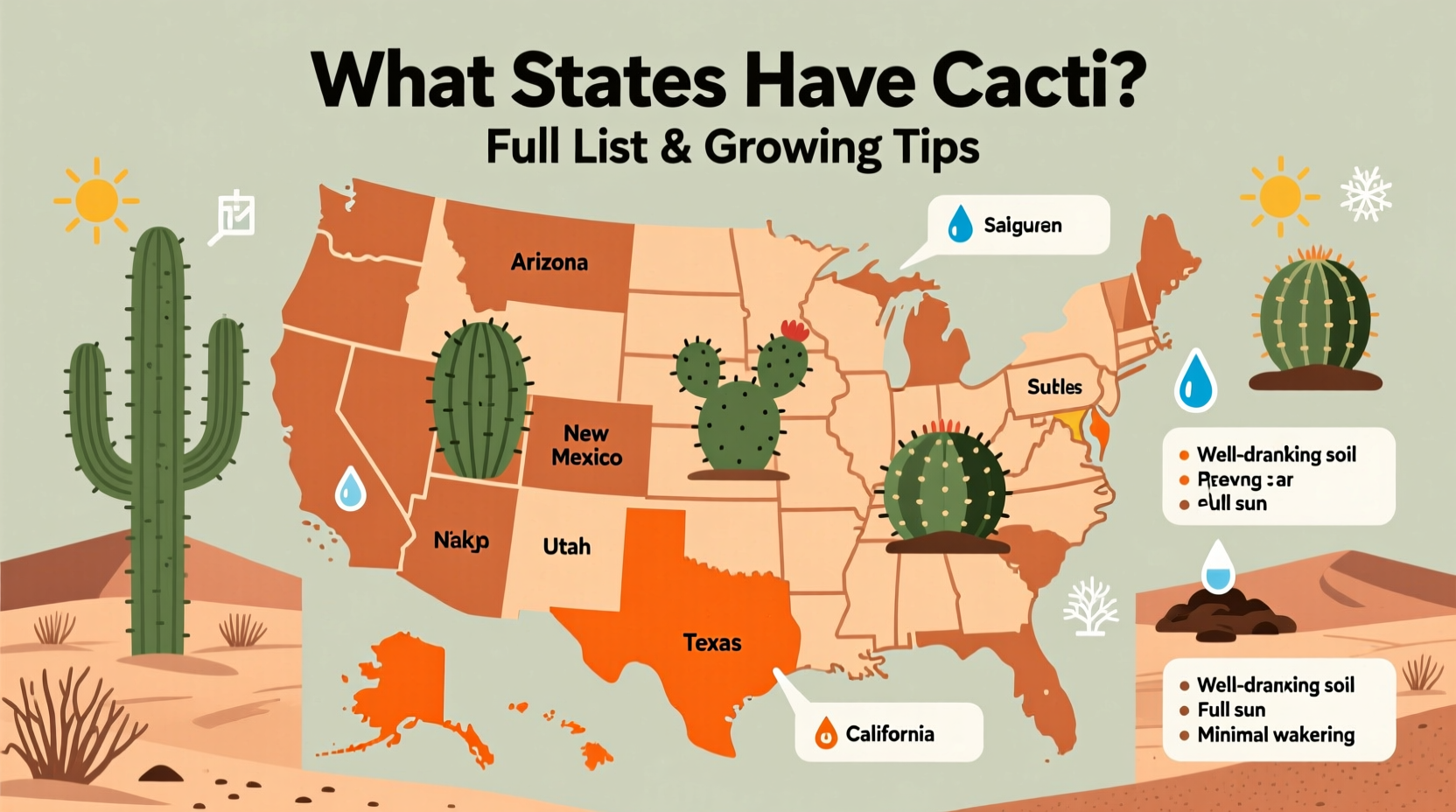 49 Cacti Species by State | TheHomeSprouts