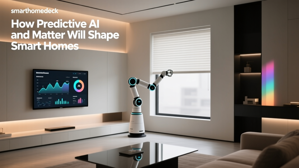 How Predictive AI and Matter Will Shape Smart Homes