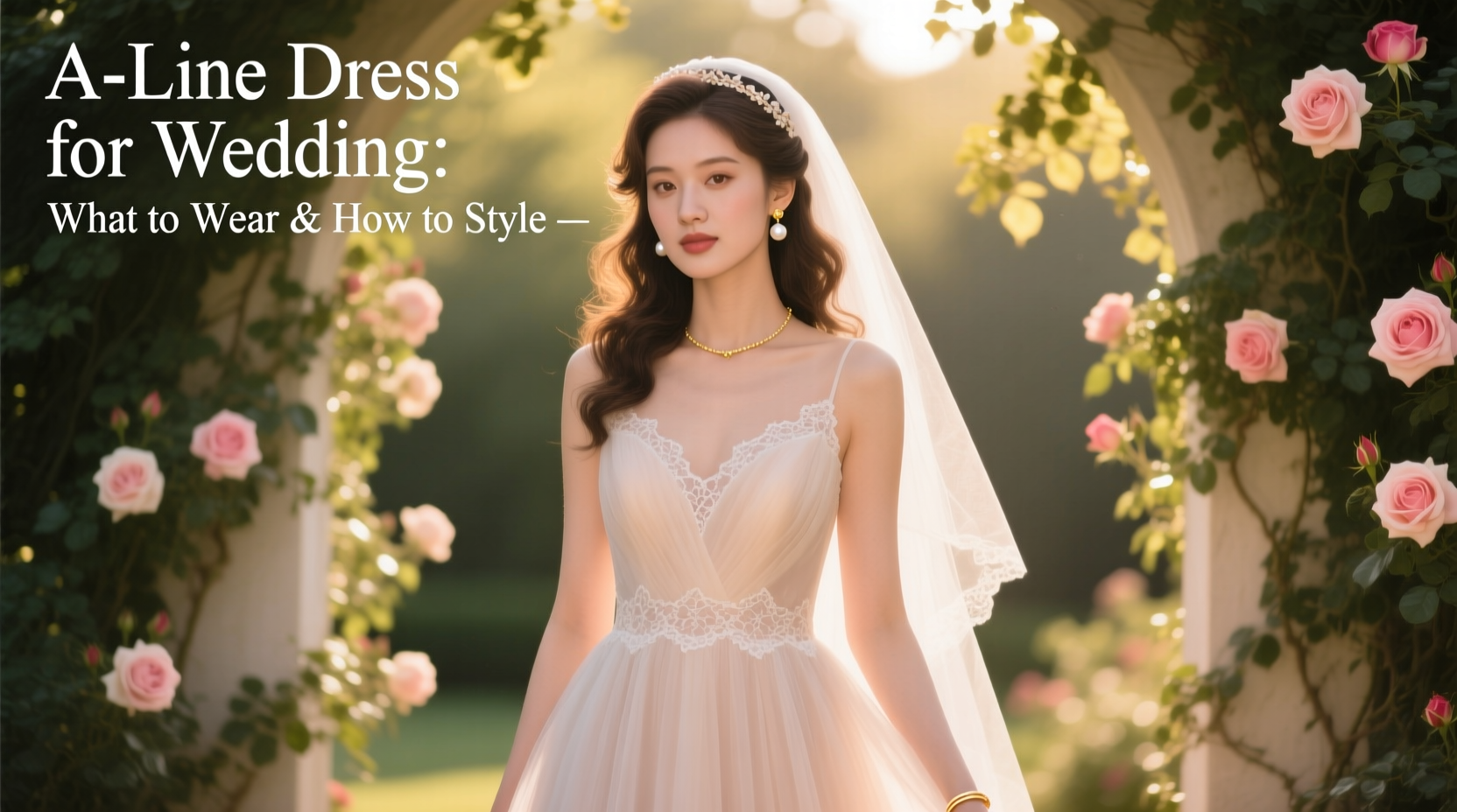 a line dress for wedding