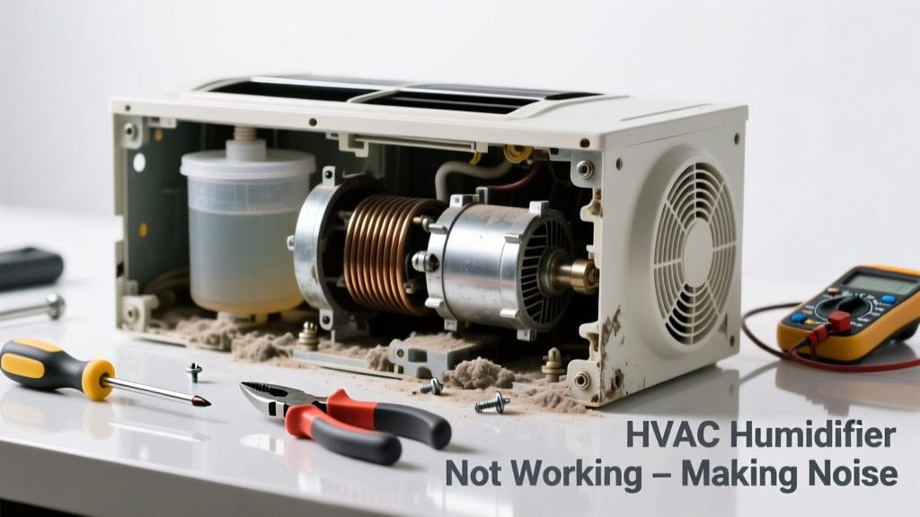 HVAC Humidifier Not Working & Making Noise Fix