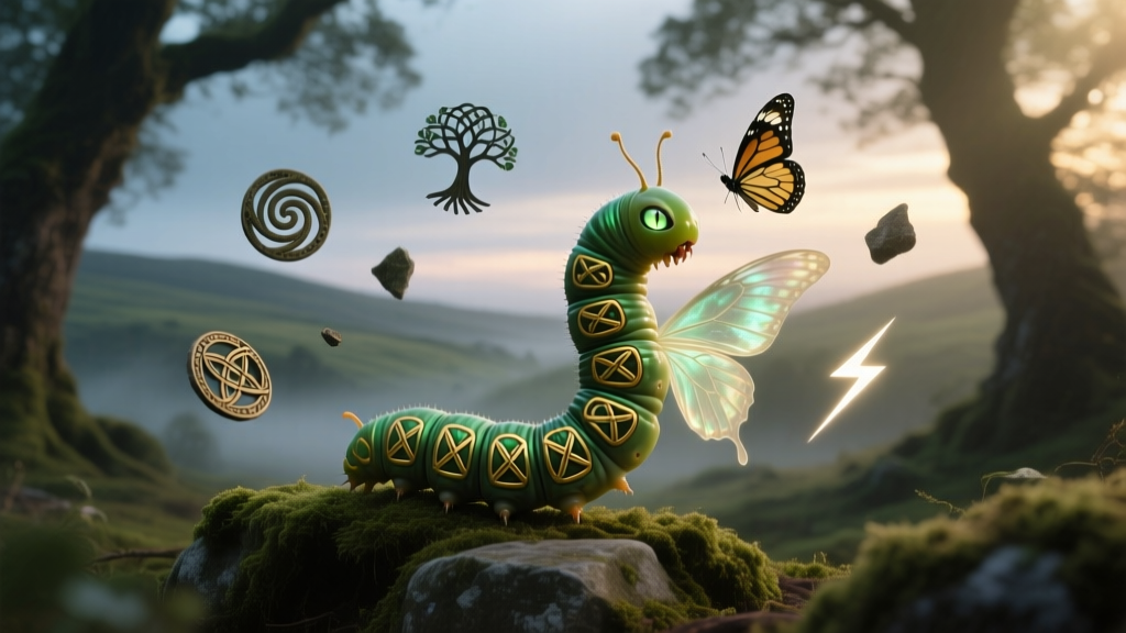 Caterpillar in Celtic: Cultural Dream Symbolism
