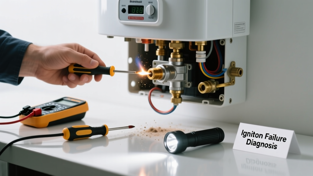 Fixing Tankless Water Heater Ignition Failure & Noise