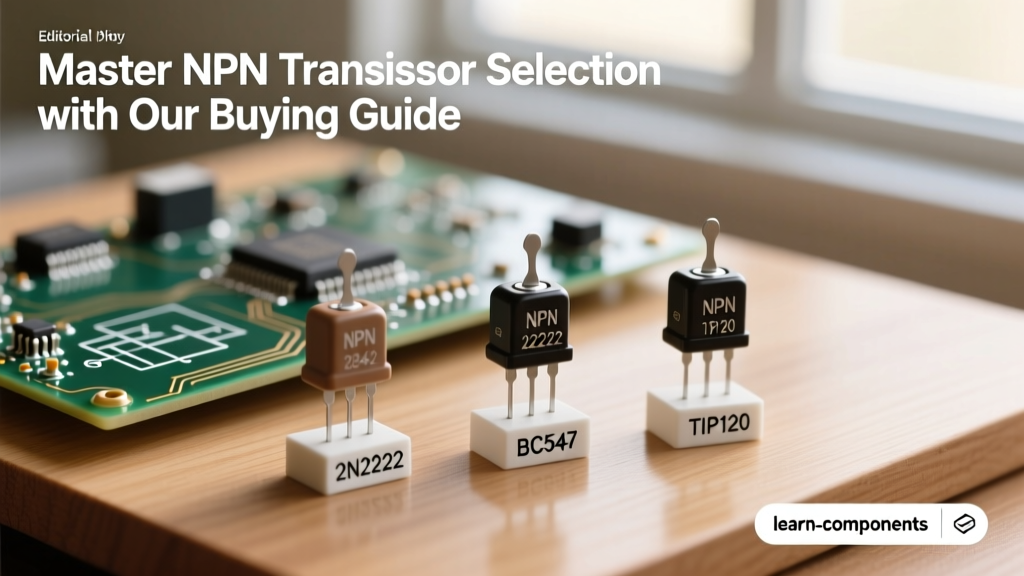 NPN Transistor Selection Guide: Choosing the Right BJT for DIY