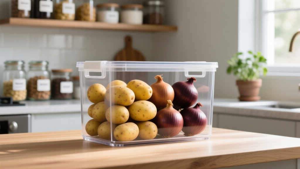 Best Bin for Potatoes & Onions: Expert Storage Guide