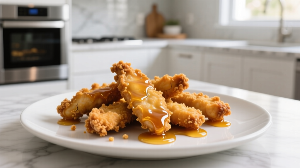 Honey Battered Chicken Tenders in Air Fryer