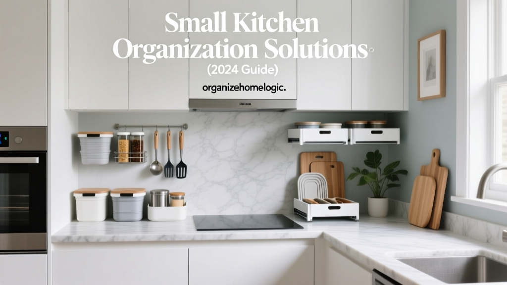 Small Kitchen Organization Solutions (2024 Guide)