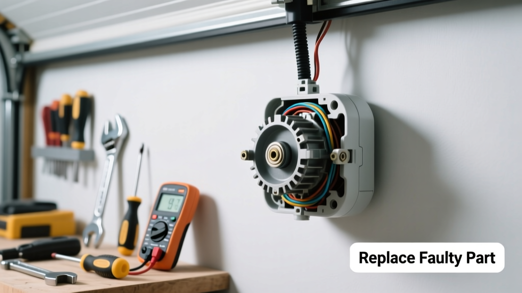 Garage Door Opener Not Working: Replace Faulty Part