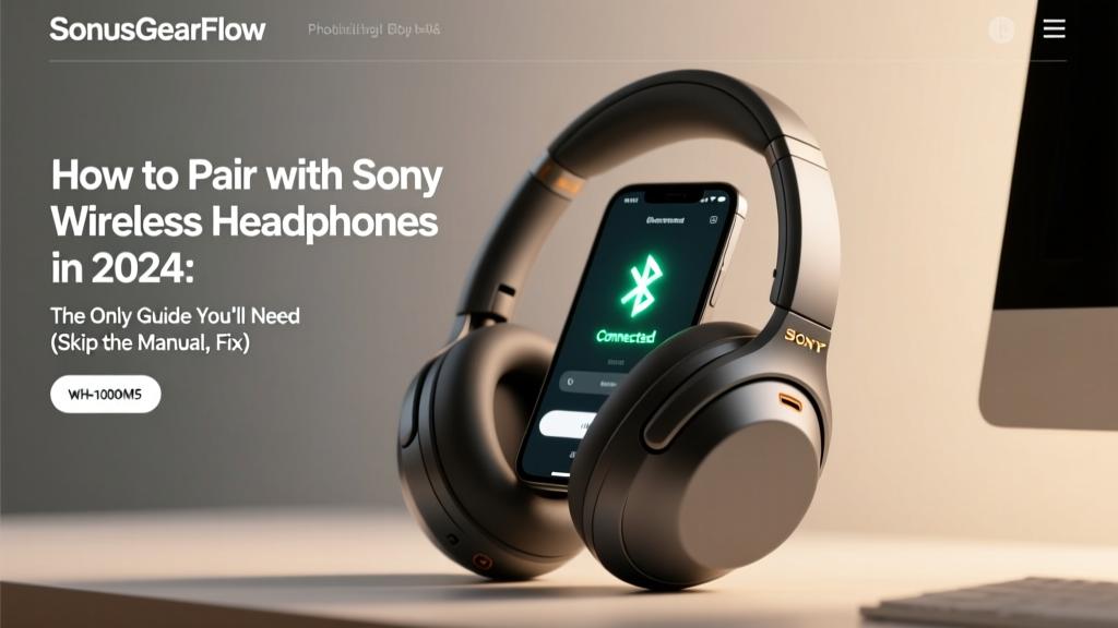 How To Pair With Sony Wireless Headphones (2026)