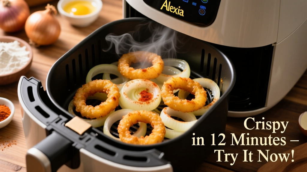 How to Cook Alexia Onion Rings in an Air Fryer (Crispy!)
