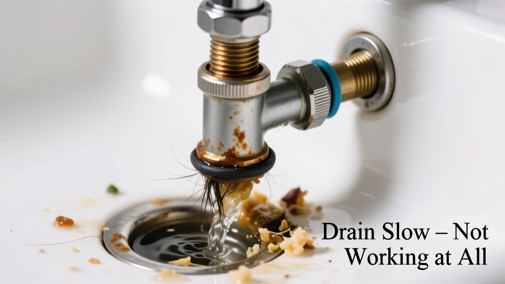 Drain Slow Not Working at All: Quick Diagnosis