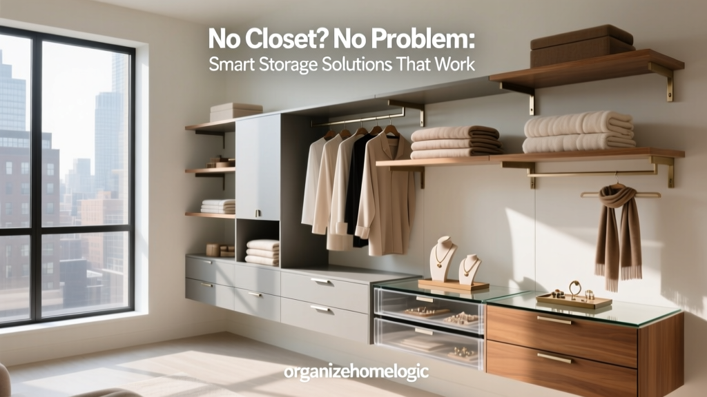 No Closet? No Problem: Smart Storage Solutions That Work