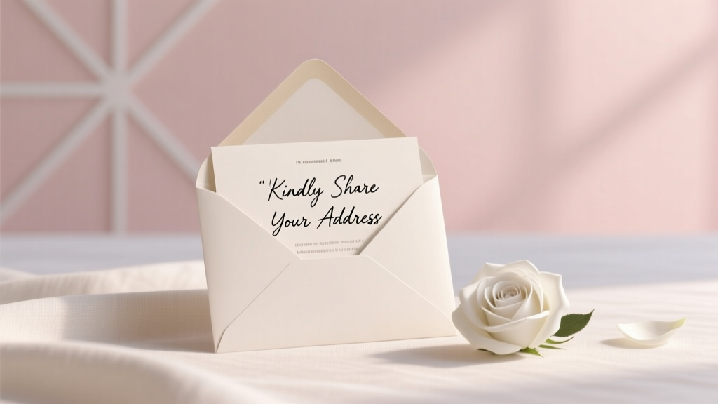 Ask for Address Politely: 7 Wedding Guest Scripts (2026)