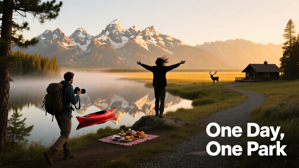 One Day in Grand Teton National Park: A Realistic, Grounded Itinerary from Dawn to Dusk