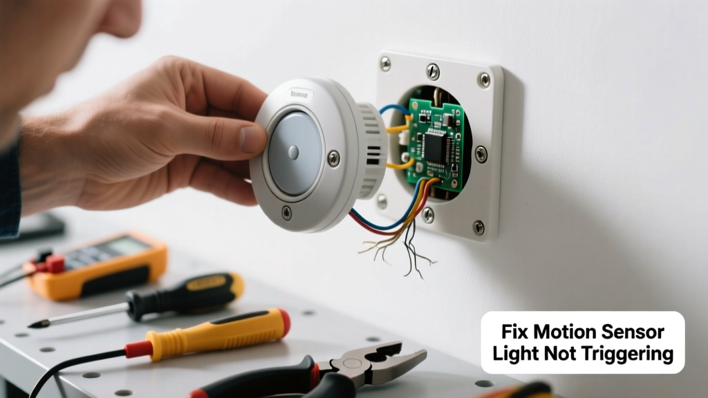 Fix Motion Sensor Light Not Triggering
