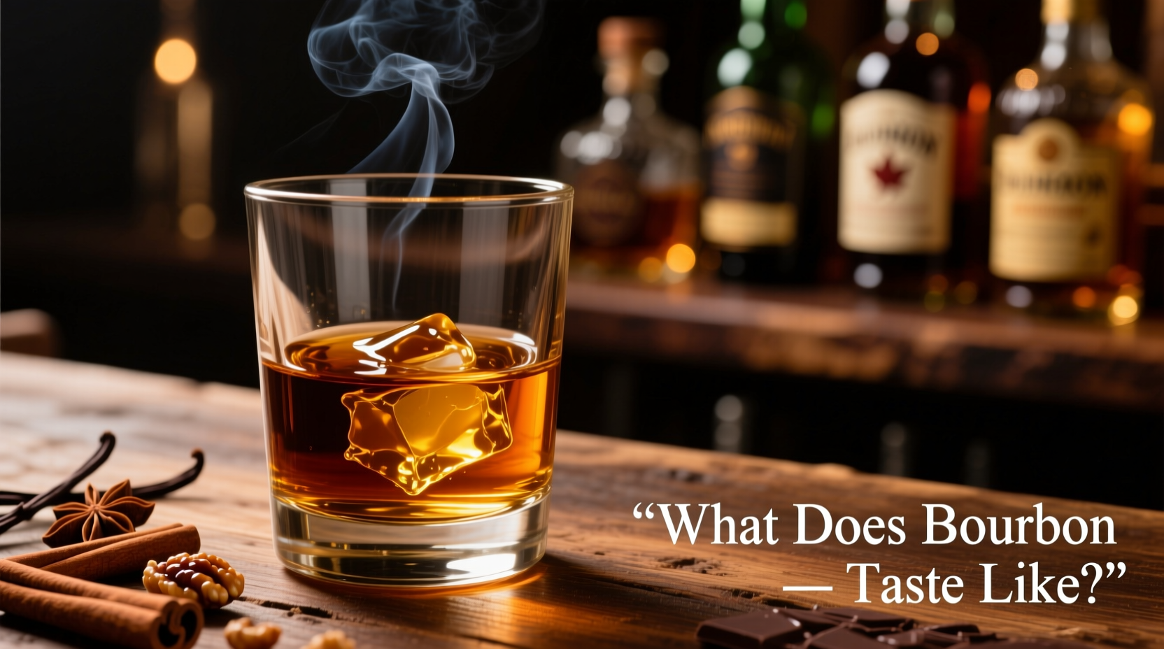 What Bourbon Tastes Like: Sweet Vanilla, Caramel & Oak Notes