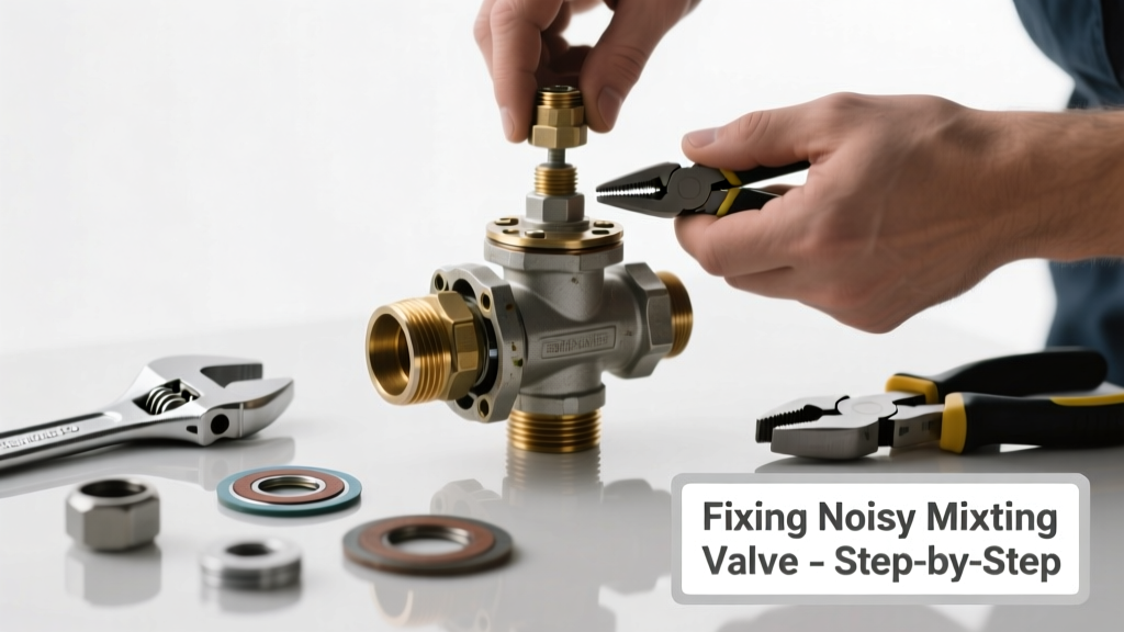 Fixing a Noisy Mixing Valve That Won’t Mix Properly
