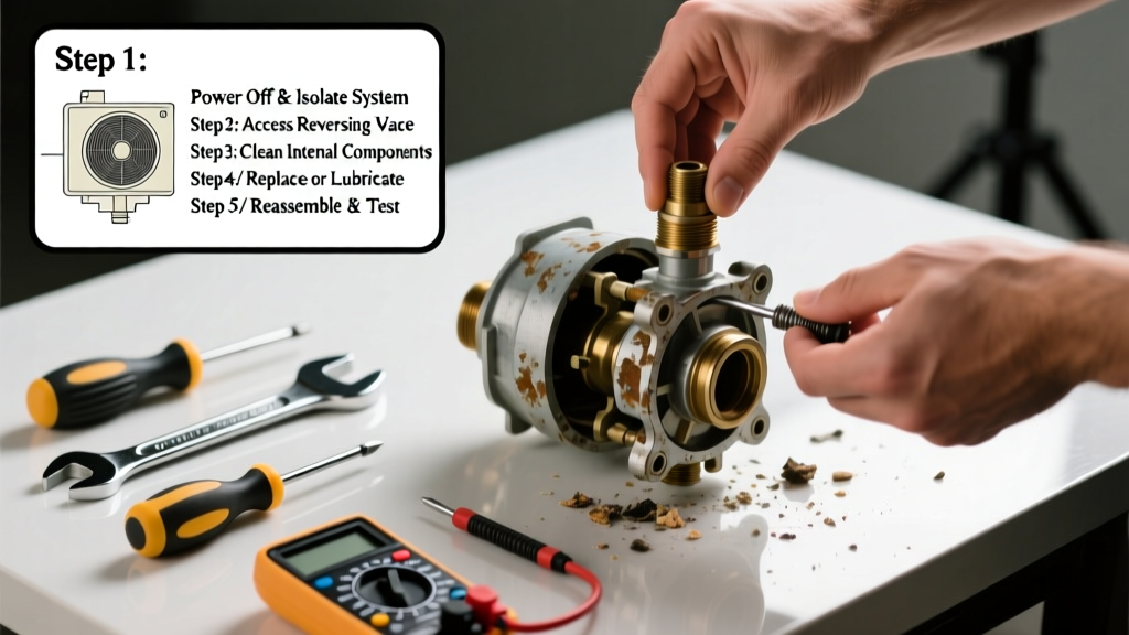 Fixing a Stuck Heat Pump Reversing Valve: DIY Steps