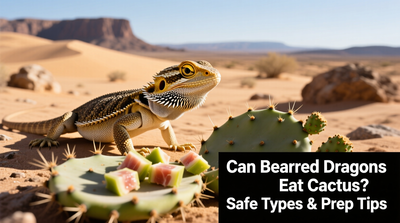 Can Bearded Dragons Eat Cactus? | TheHomeSprouts