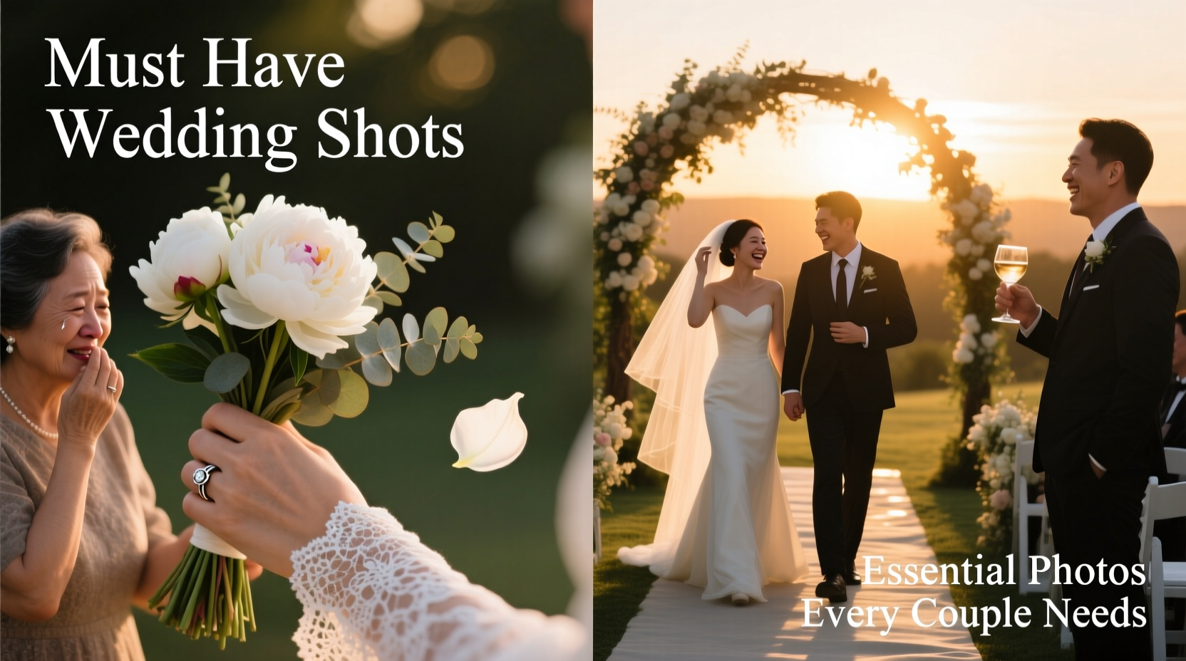 must have wedding shots