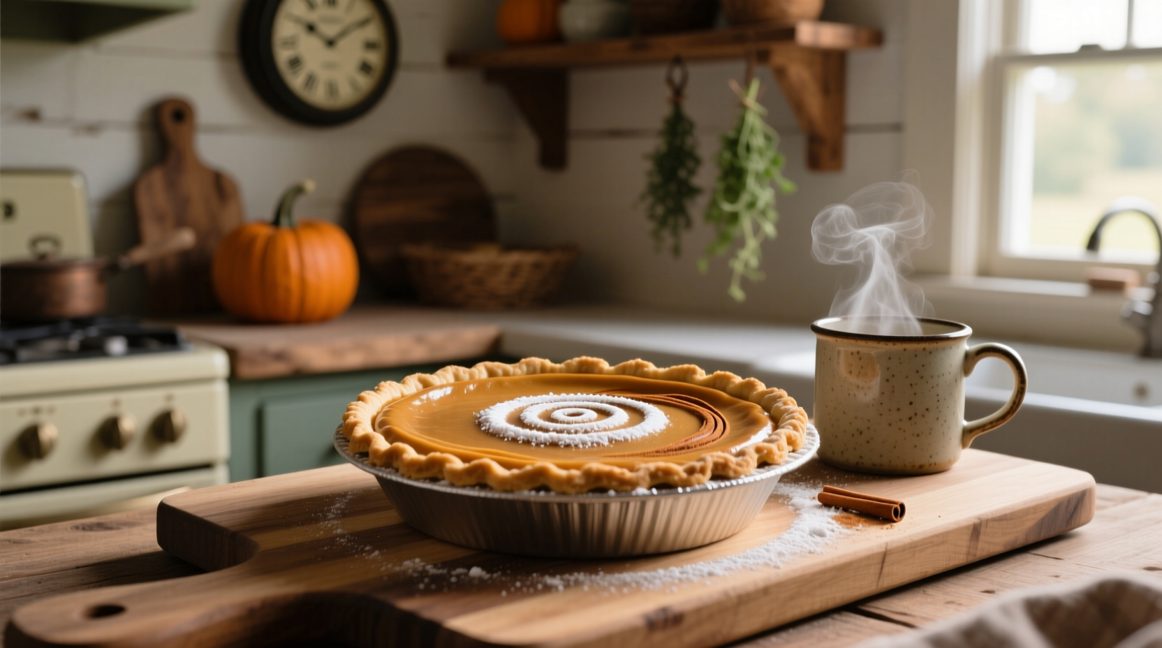 make this single serving crustless pumpkin pie in your