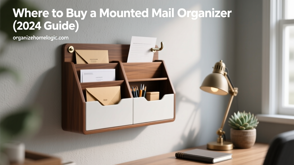 Where to Buy a Mounted Mail Organizer (2024 Guide)