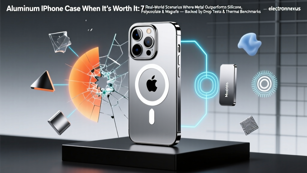 Aluminum iPhone Case When It’s Worth It: 7 Real-World Scenarios Where Metal Outperforms Silicone, Polycarbonate & MagSafe — Backed by Drop Tests & Thermal Benchmarks