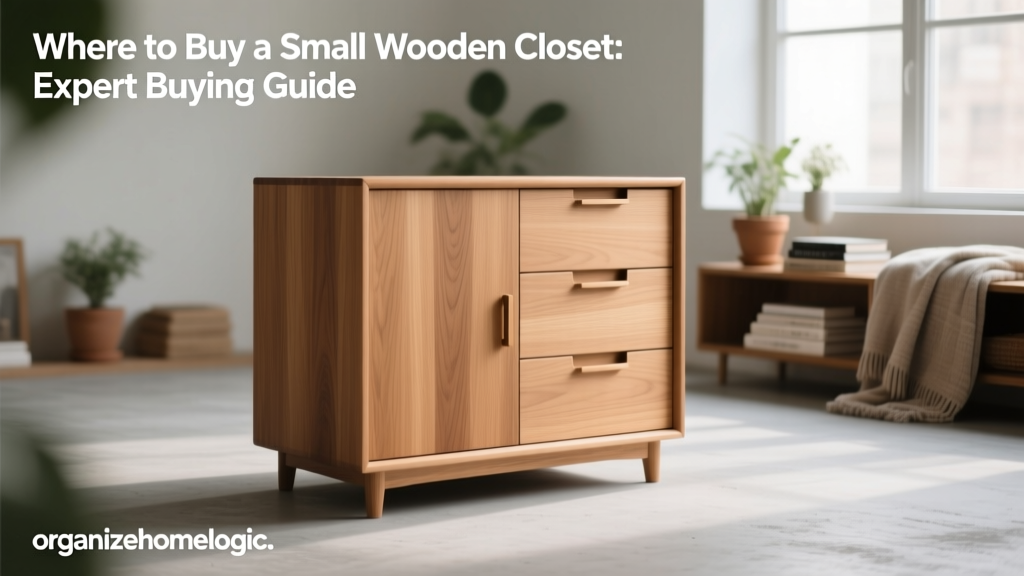 Where to Buy a Small Wooden Closet: Expert Buying Guide