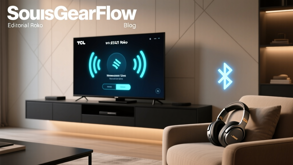 TLC 65S421 Roko TV Wireless Headphones Guide