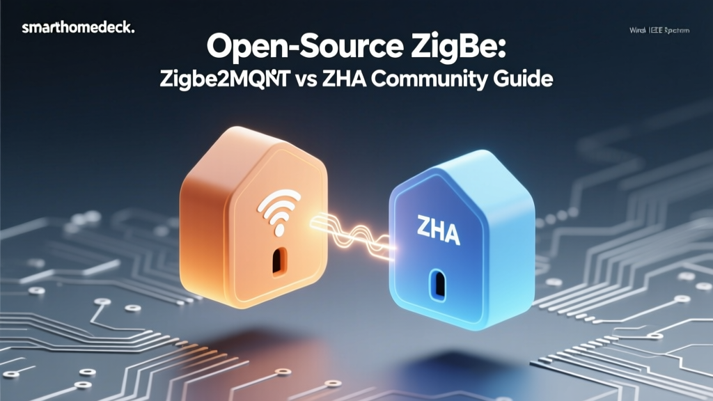 Open-Source Zigbee: Zigbee2MQTT vs ZHA Community Guide