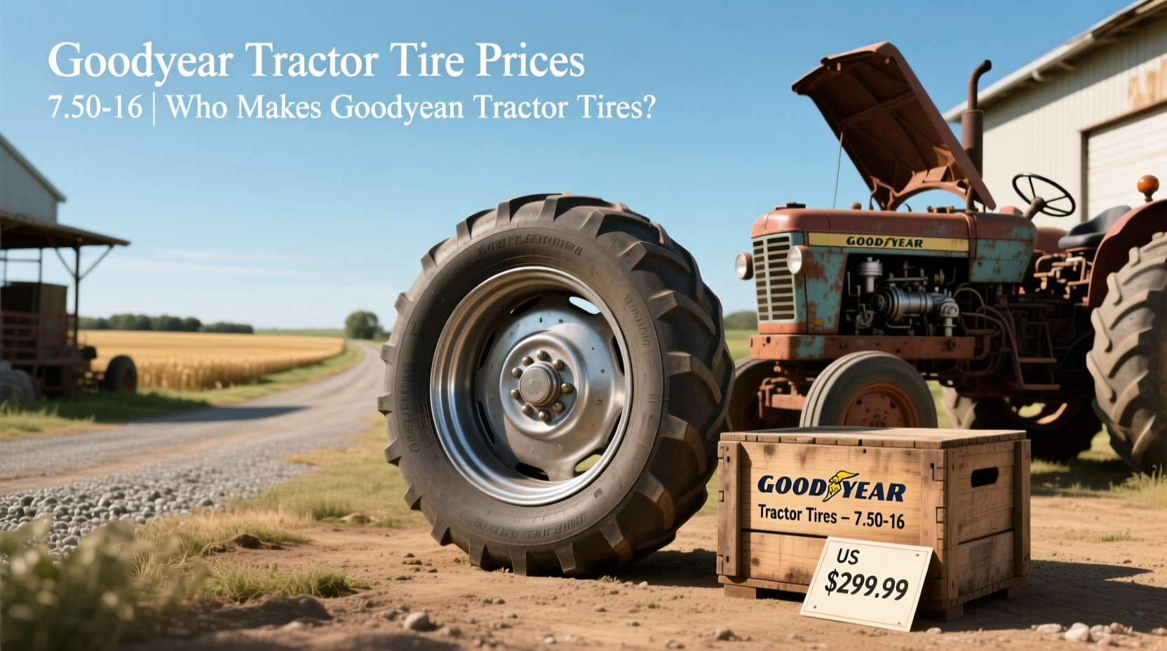 How to Choose Goodyear Tractor Tire Prices 7.50-16, Who Makes Them? Buying Guide