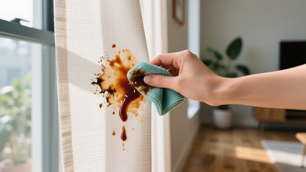 Tested Guide: How to Get BBQ Sauce Out of Curtains Fast