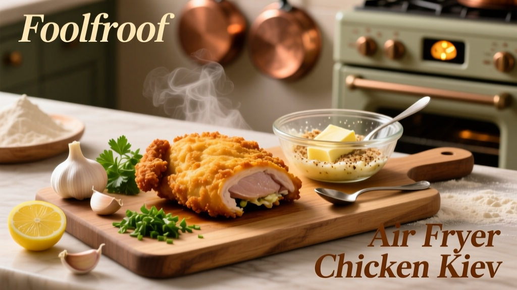 Air Fryer Chicken Kiev: Crispy, Juicy & Foolproof