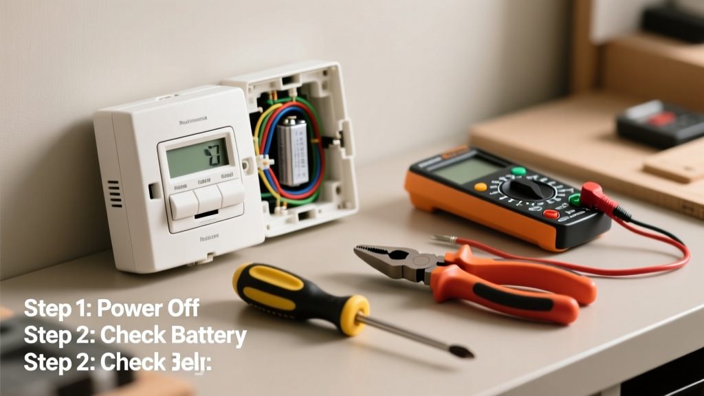 Fix a Thermostat Not Responding: Step-by-Step Repair