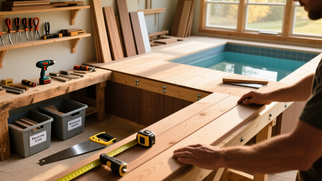DIY Pool Deck Build: Cedar or Composite Guide