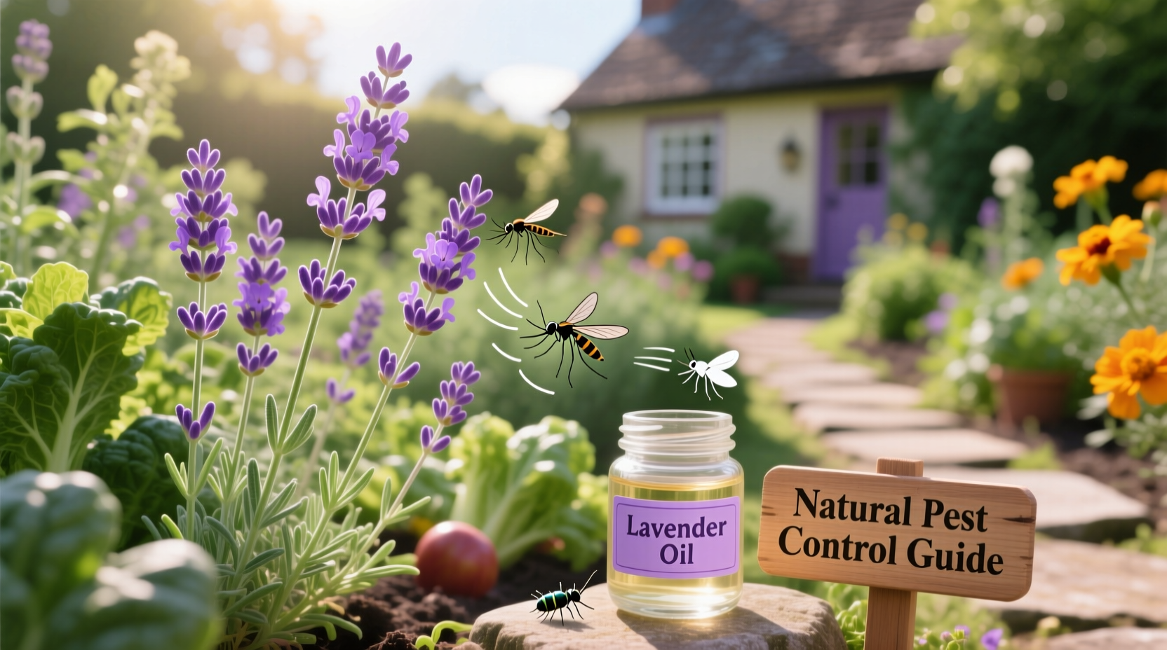 7 Bugs Lavender Repels Naturally | TheHomeSprouts