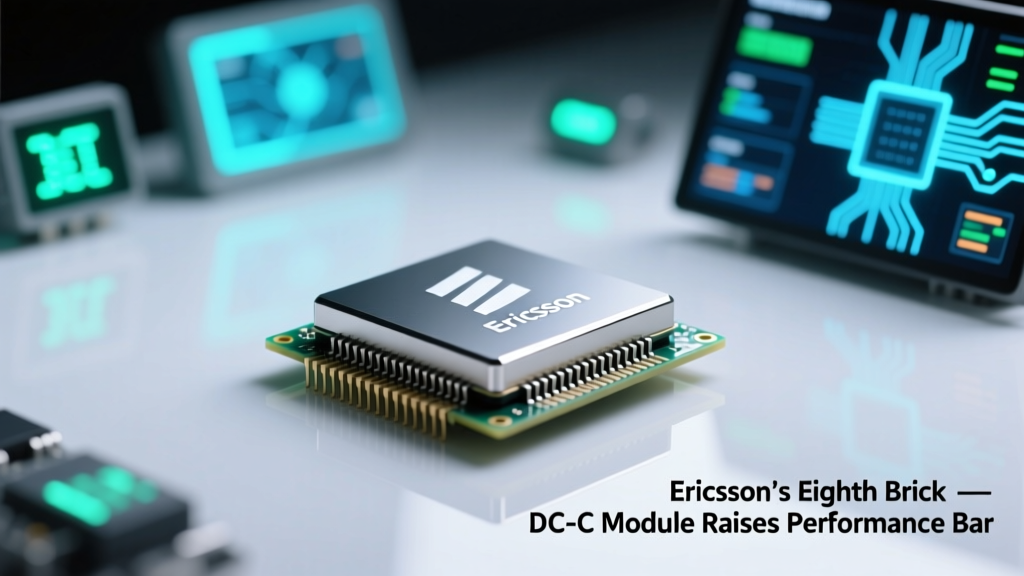 Ericsson’s Eighth Brick DC/DC Module Raises Performance Bar: Power Density, Efficiency, and Thermal Innovation Redefined