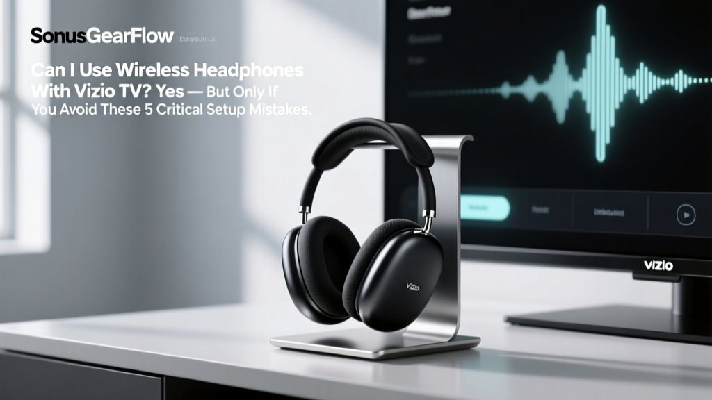 Wireless Headphones for Vizio TV: Setup Guide (2026)