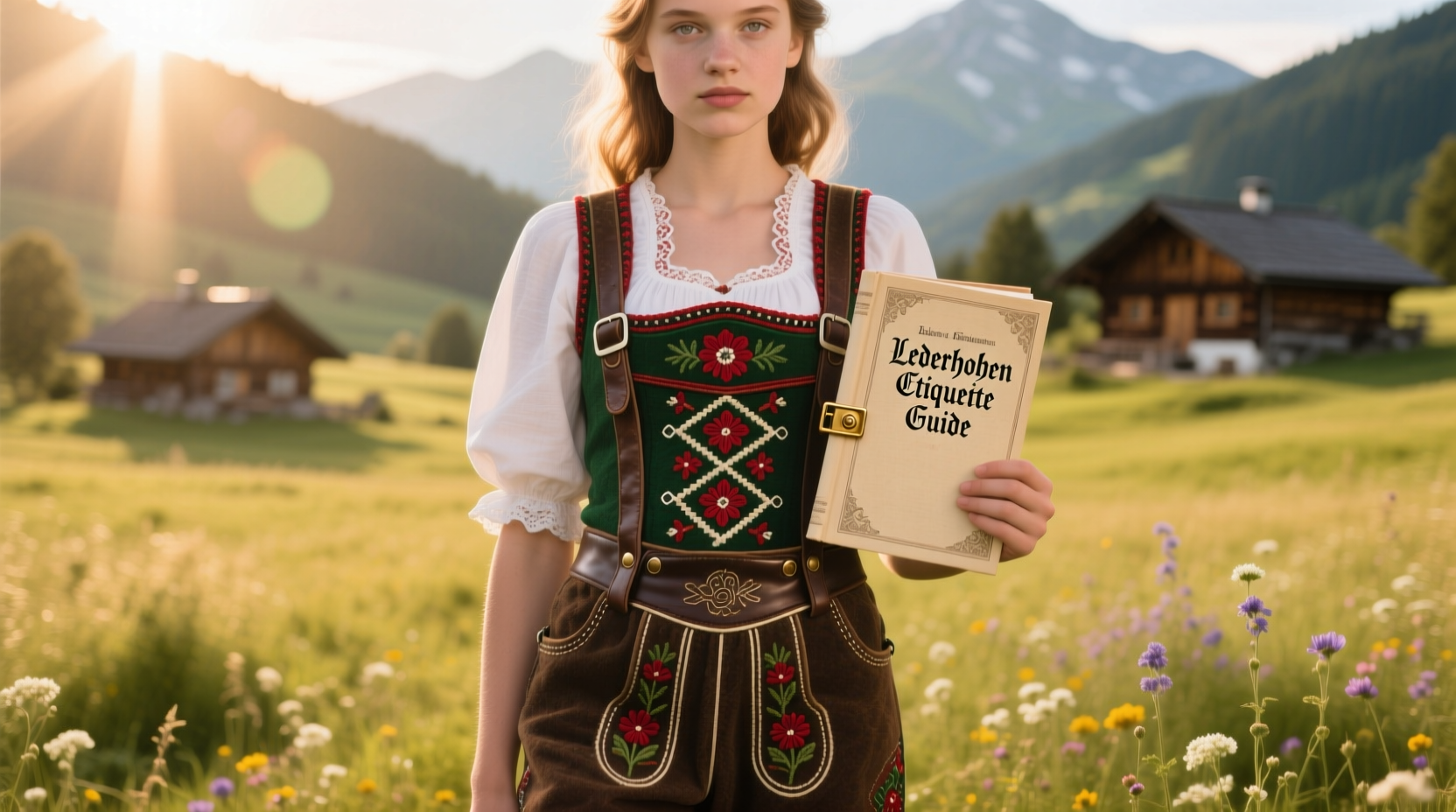 German Girl Lederhosen: Wearing Etiquette & Alpine Traditions