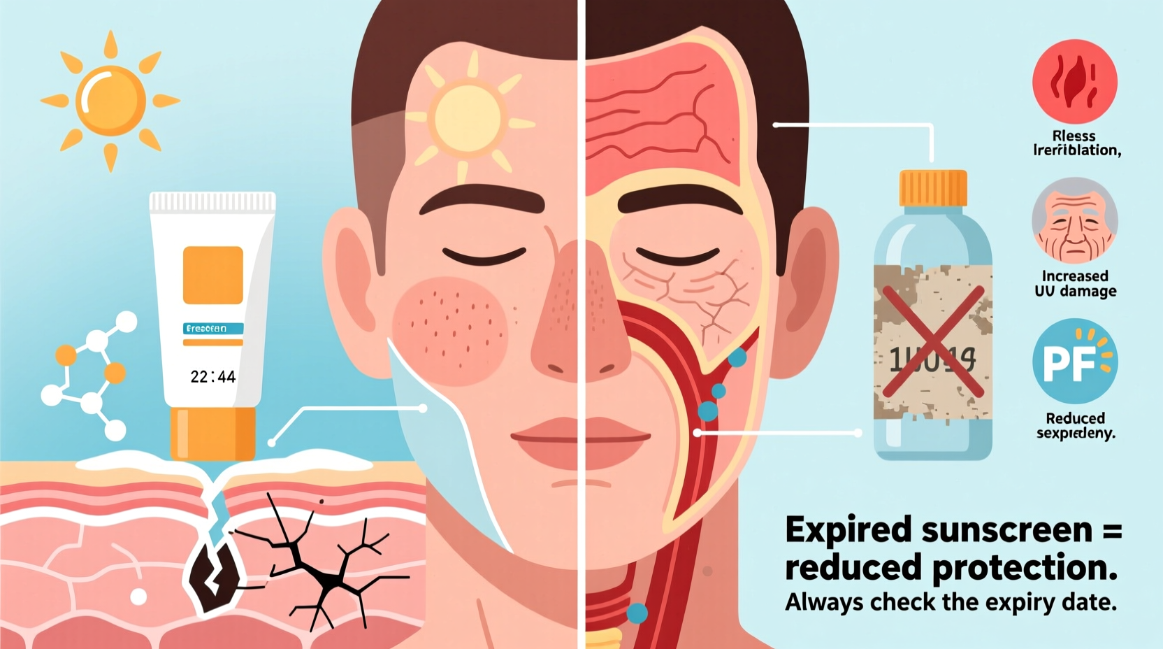 Sunscreen Exp Is It Safe To Use Expired Sunscreen What Happens To Your Skin If You Do