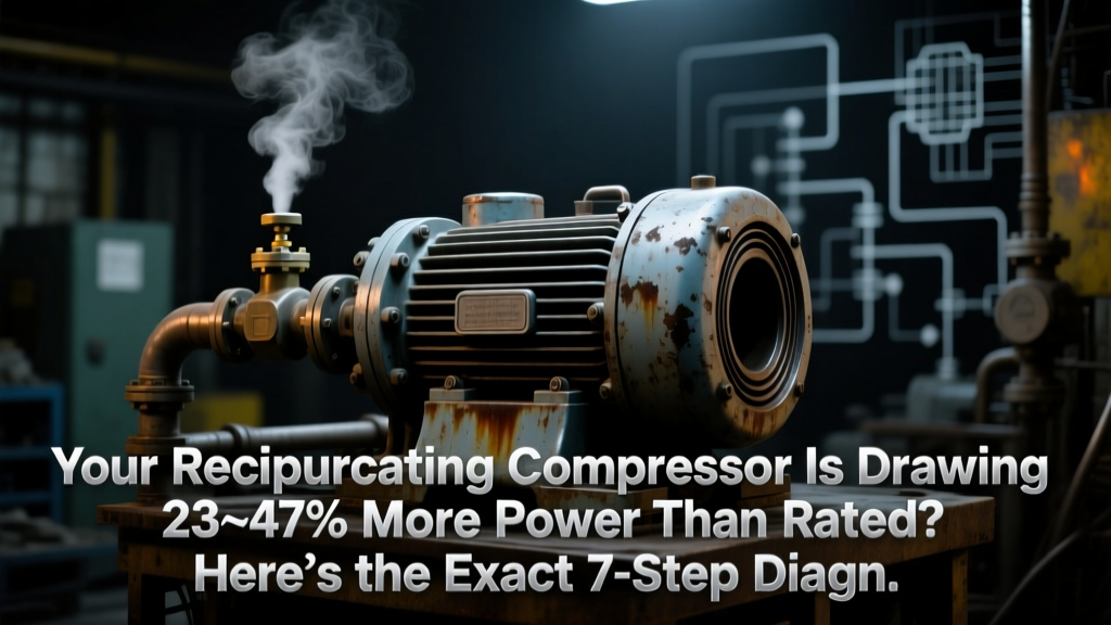 Fix Reciprocating Compressor Power Overuse: 7-Step Protocol