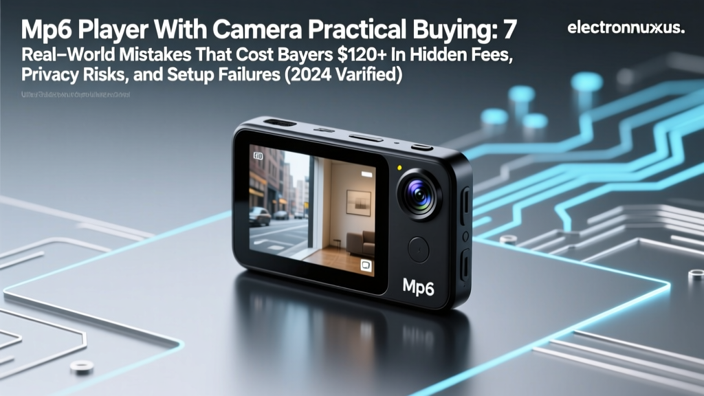 Mp6 Player With Camera Practical Buying: 7 Real-World Mistakes That Cost Buyers $120+ in Hidden Fees, Privacy Risks, and Setup Failures (2024 Verified)