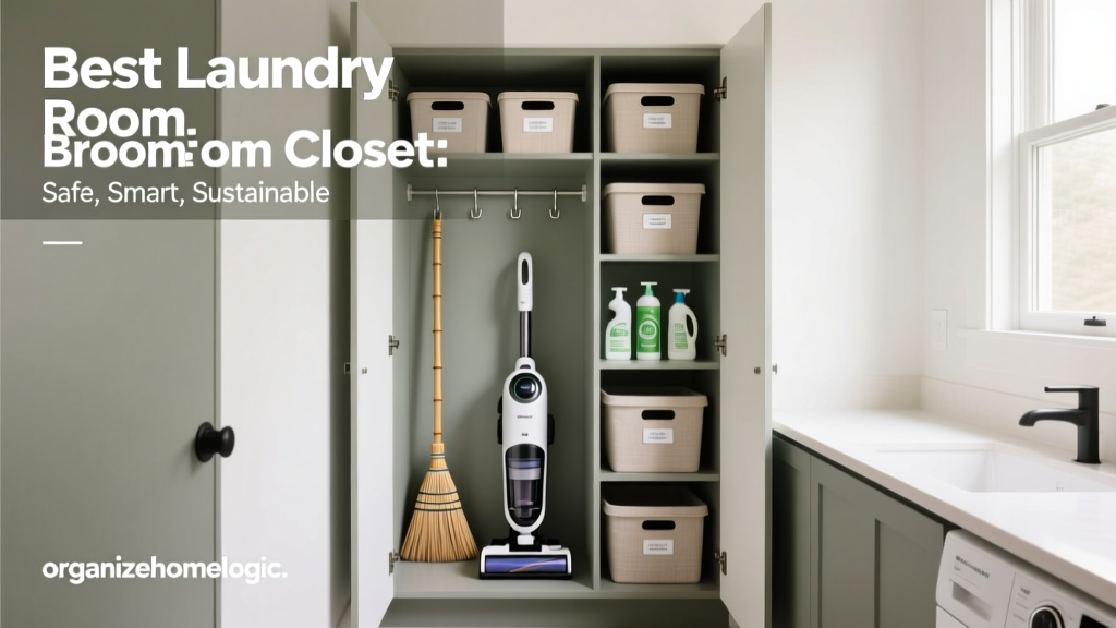 Best Laundry Room Broom Closet: Safe, Smart, Sustainable