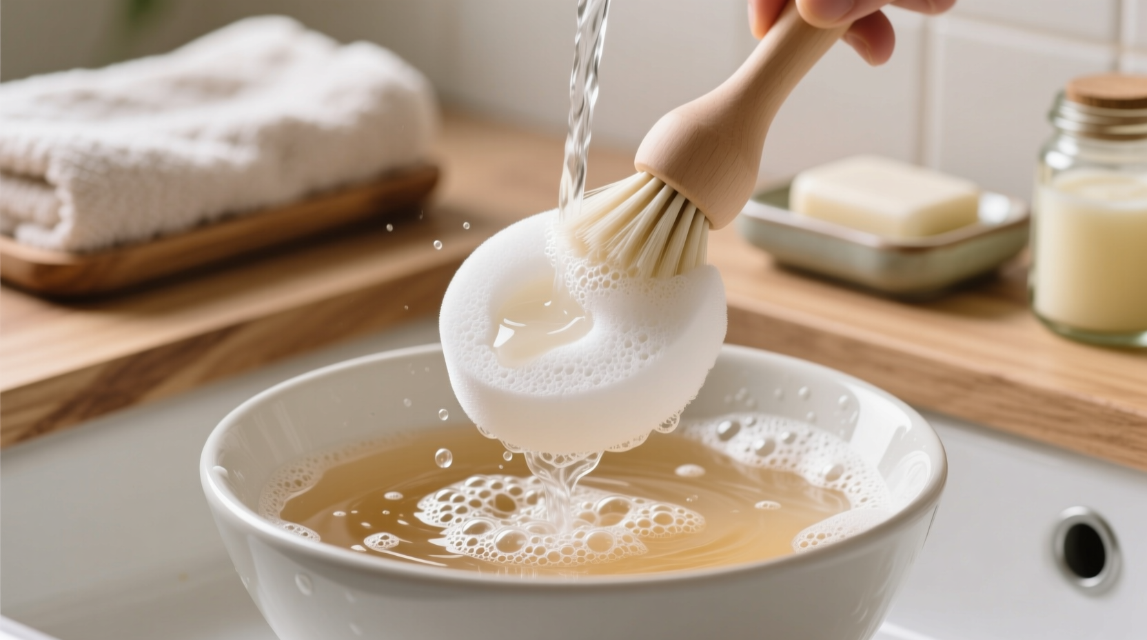 eco friendly cleaning tips castile soap for makeup sponges