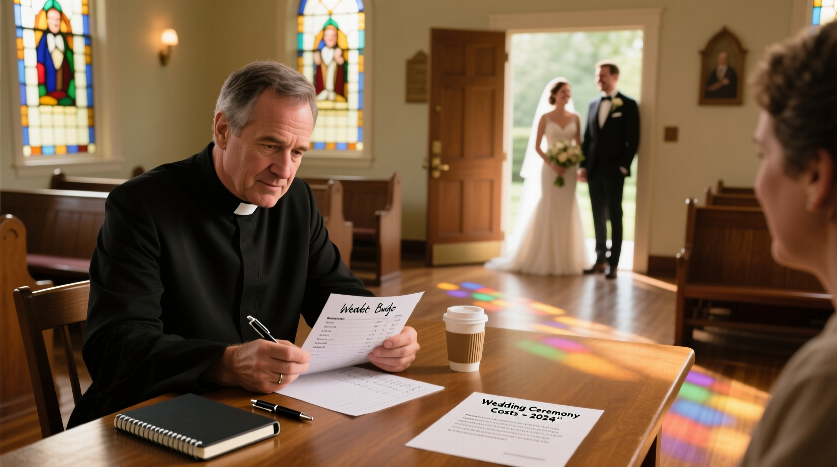 how much does a pastor cost for a wedding