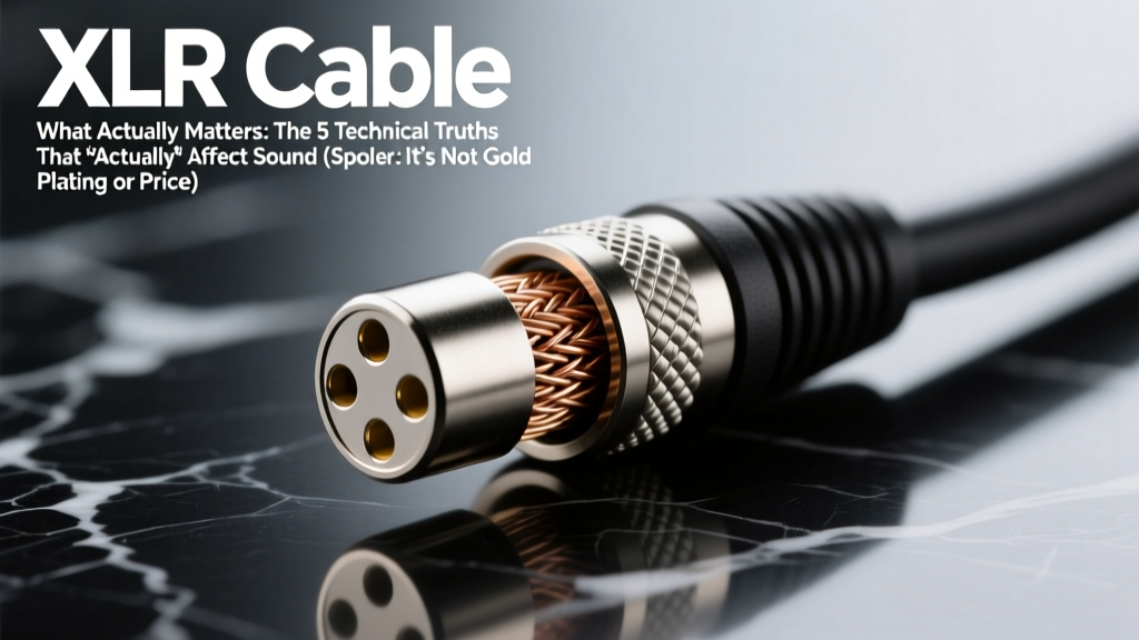 XLR Cable What Actually Matters: The 5 Technical Truths That *Actually* Affect Sound (Spoiler: It’s Not Gold Plating or Price)